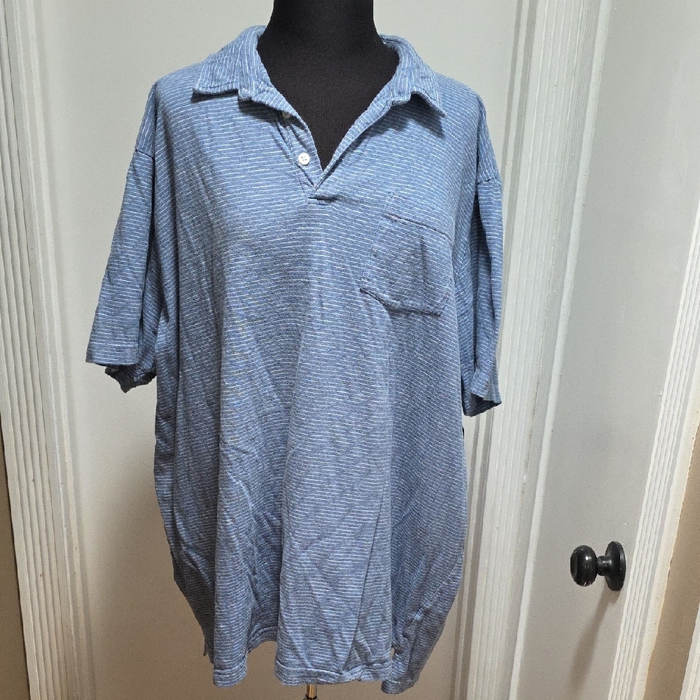 George Blue Polo Shirt Classic Comfort
